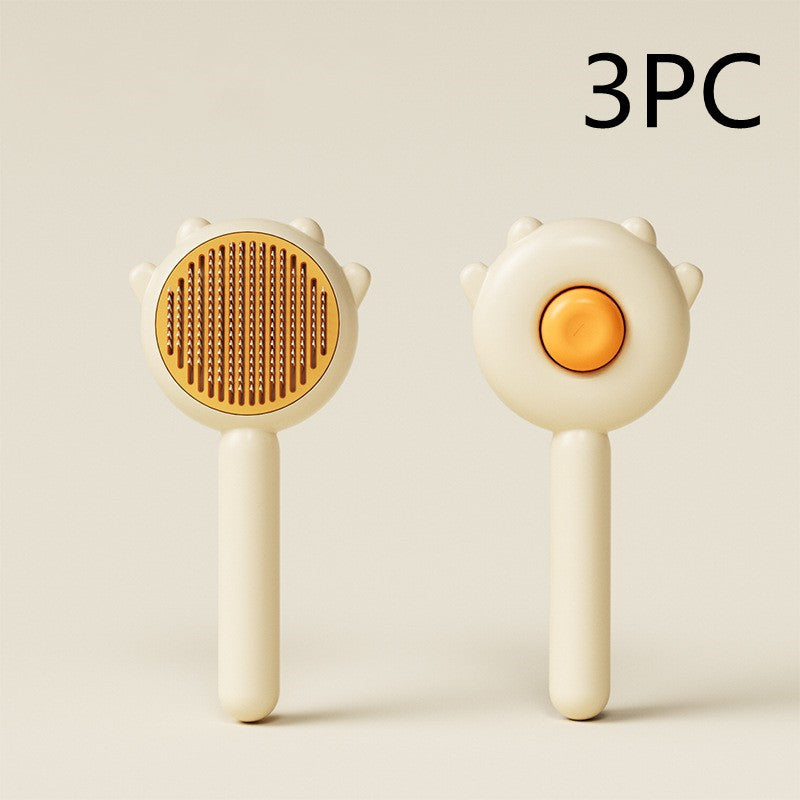 🐱 Brosse Magique de Massage et Démêlage – Pour Chats et Chiens