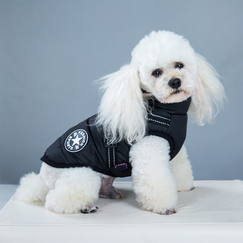 🐾 Manteau Hiver Imperméable pour Chien – Avec Harnais Intégré