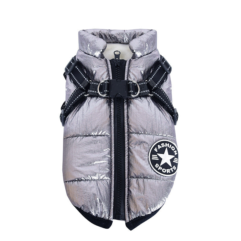 🧥 Manteau Hiver pour Chien – Gilet Coton Imperméable et Confortable