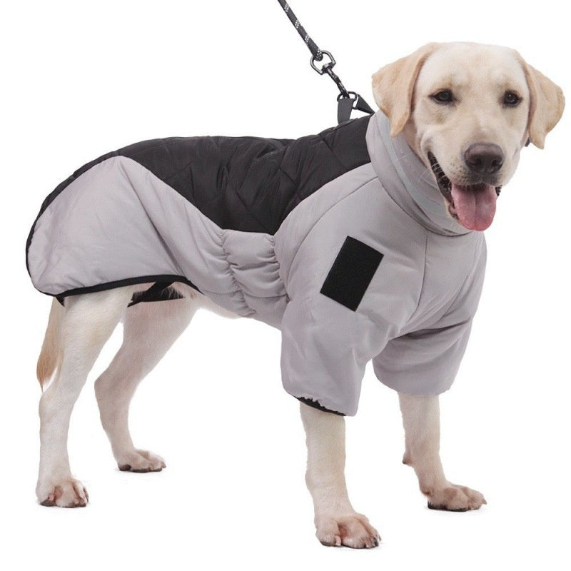 🧥 Manteau d’Hiver Imperméable pour Chien – Veste Épaisse et Chaude pour Moyens et Grands Chiens