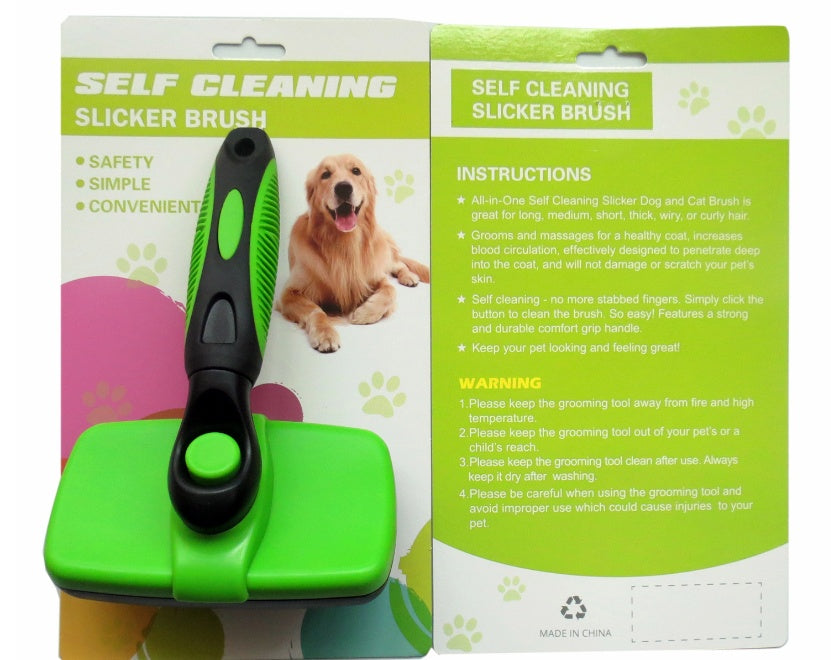 🪮 Brosse Auto-nettoyante pour Chien et Chat
