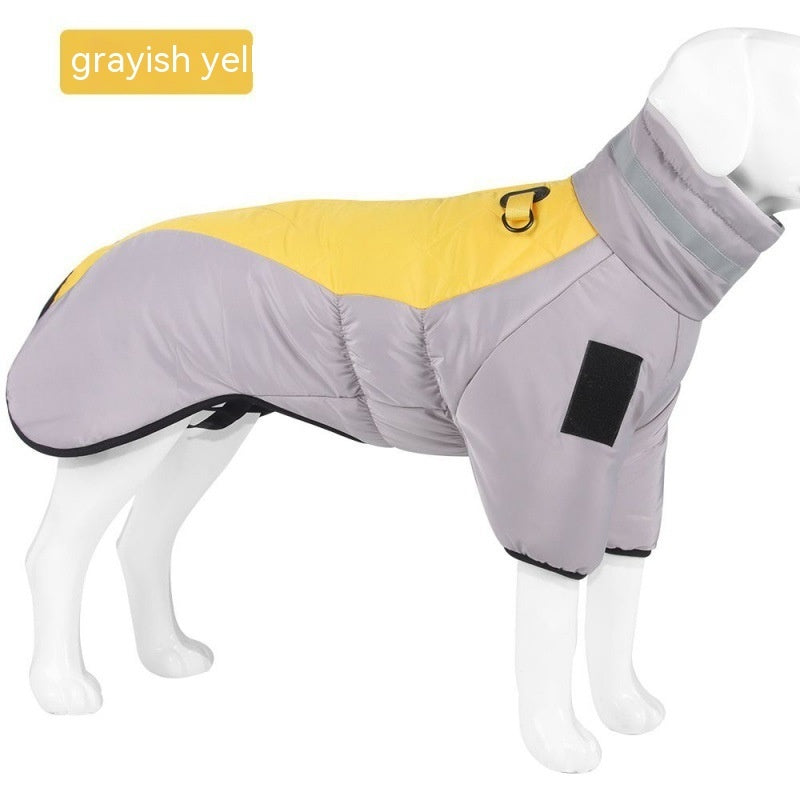 🧥 Manteau d’Hiver Imperméable pour Chien – Veste Épaisse et Chaude pour Moyens et Grands Chiens
