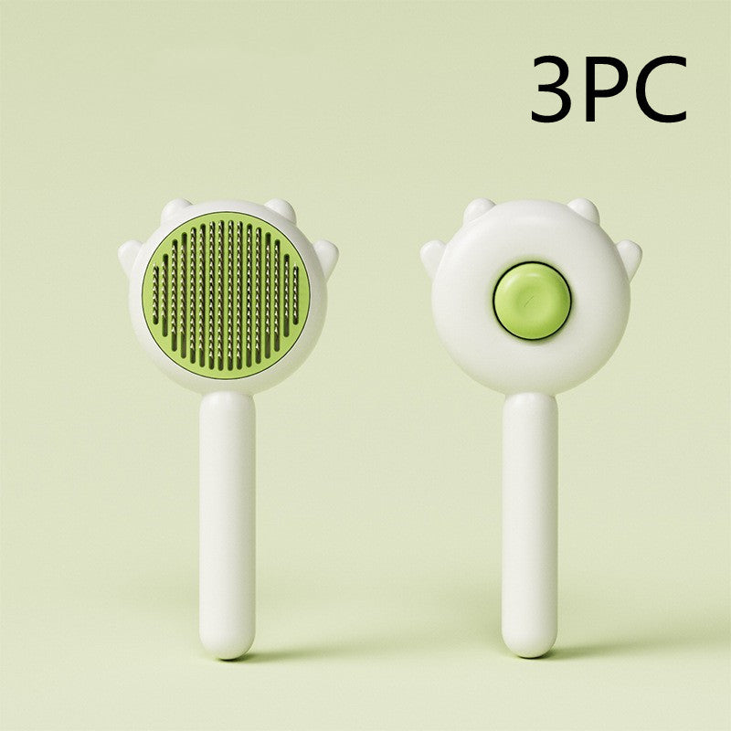 🐱 Brosse Magique de Massage et Démêlage – Pour Chats et Chiens