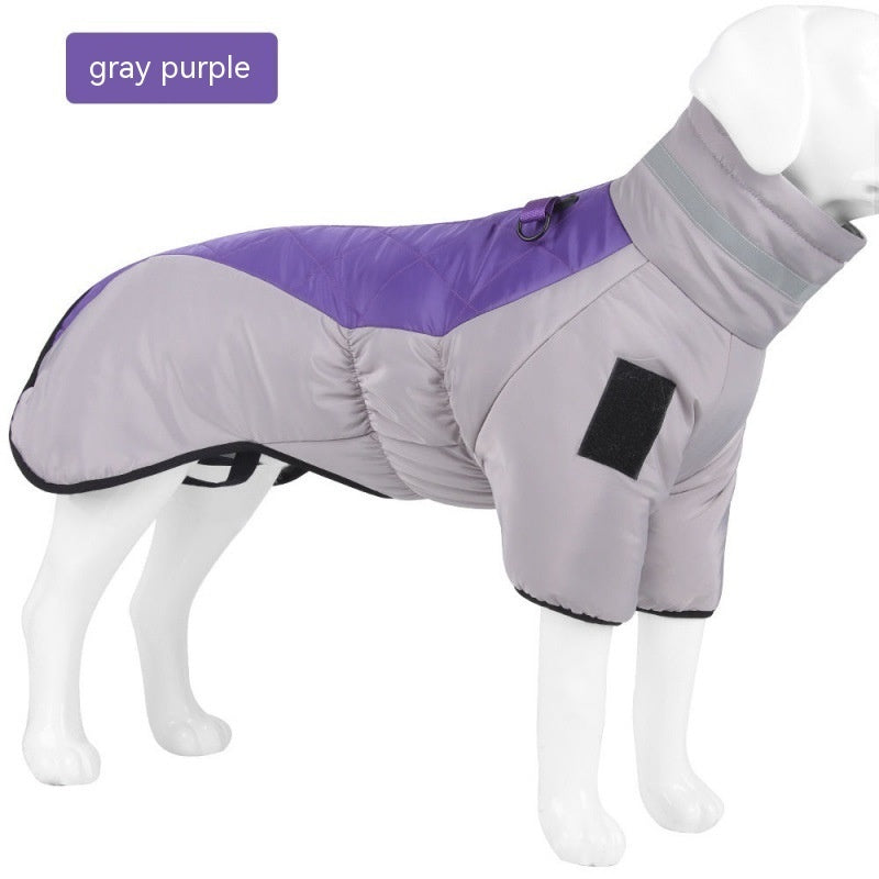 🧥 Manteau d’Hiver Imperméable pour Chien – Veste Épaisse et Chaude pour Moyens et Grands Chiens