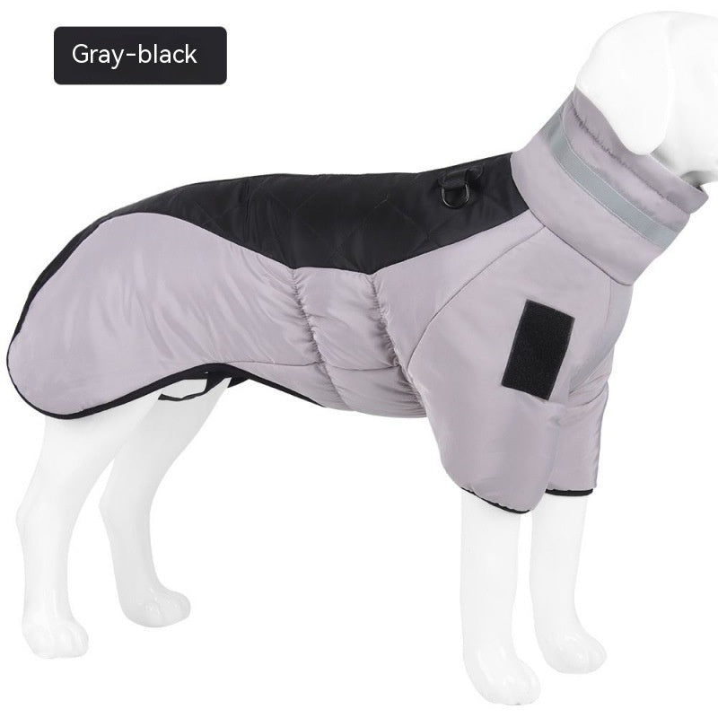 🧥 Manteau d’Hiver Imperméable pour Chien – Veste Épaisse et Chaude pour Moyens et Grands Chiens